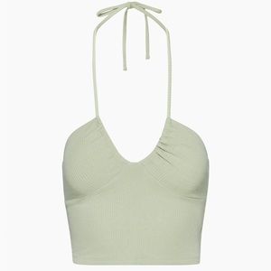 NWT Halter Crop Top Aritzia XS